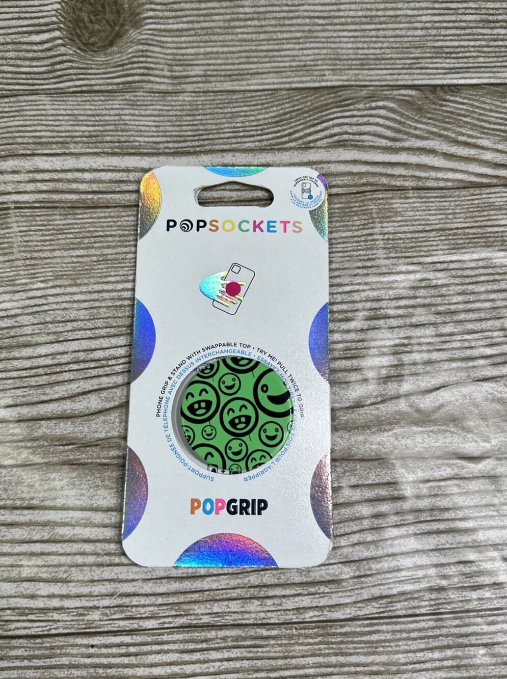 PopSockets PopGrip Delirious Green Swappable Grip for Phones & Tablets